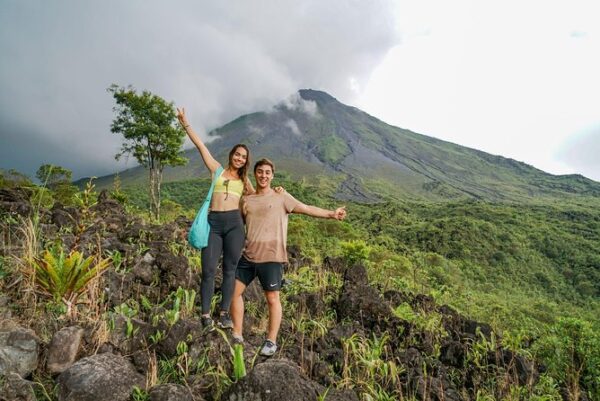 Volcano Hike and La Fortuna Waterfall with Lunch